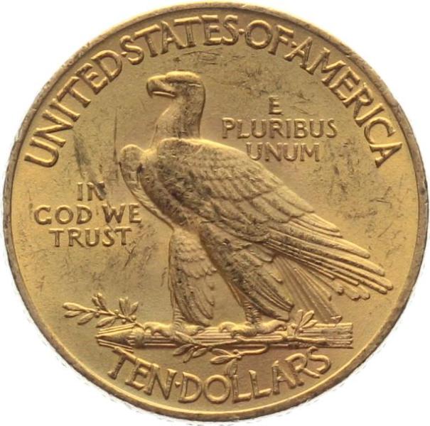 USA 10 $ 1911 o. Mzz. - Indianer
